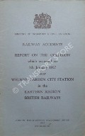 Book cover of Railway Accidents - Report on the Collision which occurred on 7th January 1957 near Welwyn Garden City Station in the Eastern Region British Railways by Ministry of Transport